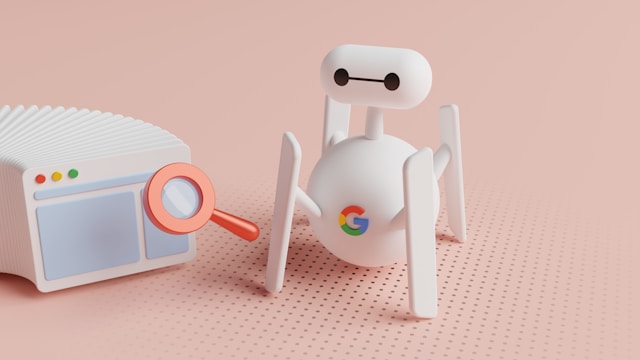 a-small-white-robot-next-to-a-small-white-radio