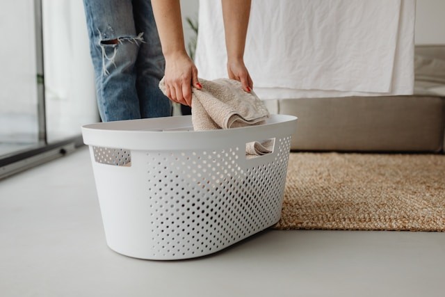 modern basket