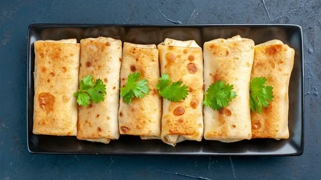 Закуска из лаваша с курицей - Готовим вкусно