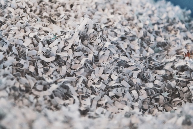 purchase of a shredder